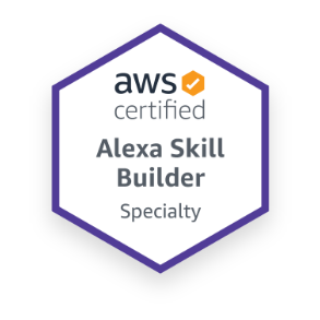 Certificazione AWS Certified Alexa skill Builder Specialty - Navoo